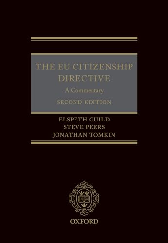 Imagen de archivo de The EU Citizenship Directive: A Commentary a la venta por SecondSale