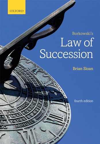 Beispielbild fr Borkowski's Law of Succession zum Verkauf von Blackwell's