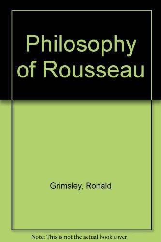 The Philosophy of Rousseau