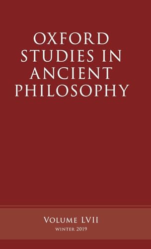 Stock image for Oxford Studies in Ancient Philosophy, Volume 57 for sale by MusicMagpie