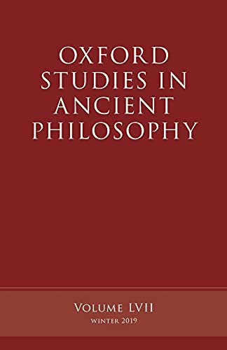 Beispielbild fr Oxford Studies in Ancient Philosophy, Volume 57 zum Verkauf von Blackwell's