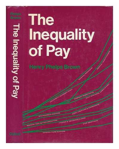 Beispielbild fr Inequality of Pay zum Verkauf von AwesomeBooks