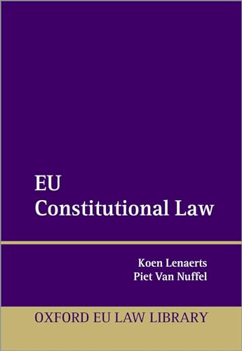 Beispielbild fr EU Constitutional Law (Oxford European Union Law Library) zum Verkauf von Save With Sam