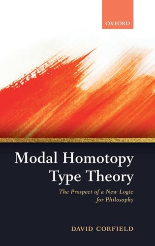 Imagen de archivo de Modal Homotopy Type Theory a la venta por Blackwell's