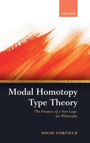 Stock image for Modal Homotopy Type Theory for sale by Blackwell's