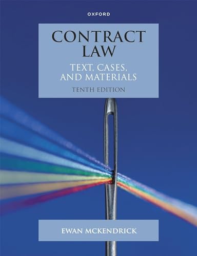 Stock image for Contract Law : Text, Cases, and Materials for sale by Better World Books Ltd