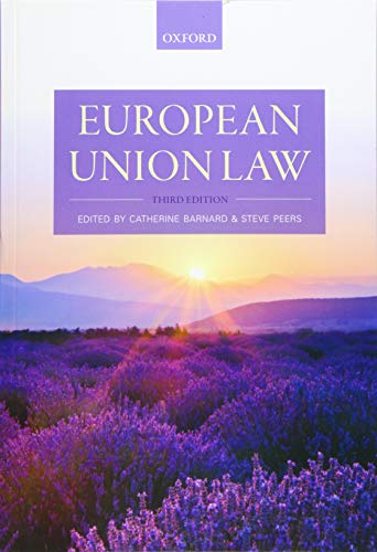Imagen de archivo de European Union Law a la venta por AwesomeBooks