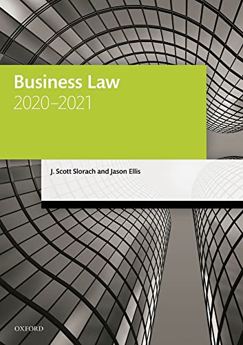 Imagen de archivo de Business Law 2020-2021 (Legal Practice Course Manuals) a la venta por WorldofBooks