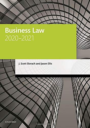 9780198858393: Business Law 2020-2021 (Legal Practice Course Manuals)