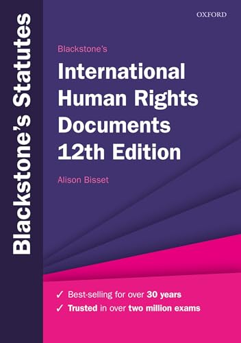 Beispielbild fr Blackstone's International Human Rights Documents zum Verkauf von Better World Books: West