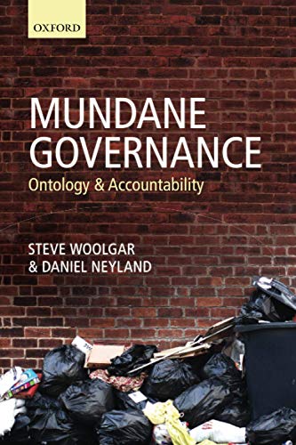 Imagen de archivo de Mundane Governance: Ontology and Accountability Format: Paperback a la venta por INDOO