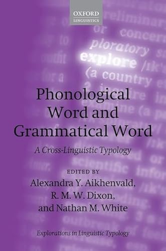 Stock image for Phonological Word and Grammatical Word for sale by Blackwell's