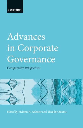 Beispielbild fr Advances in Corporate Governance zum Verkauf von Blackwell's