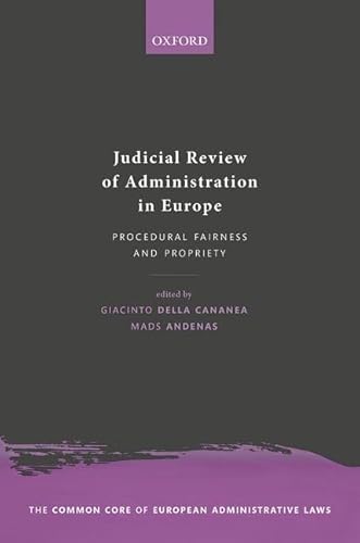 Stock image for Judicial Review of Administration in Europe Format: Hardback for sale by INDOO