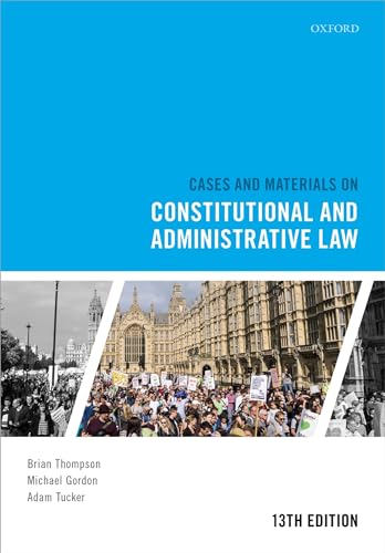 Beispielbild fr Cases &amp; Materials on Constitutional &amp; Administrative Law zum Verkauf von Blackwell's