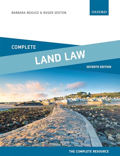 9780198869009: Complete Land Law: Text, Cases and Materials