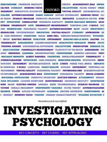 Stock image for Investigating Psychology: Key concepts, key studies, key approaches for sale by WorldofBooks