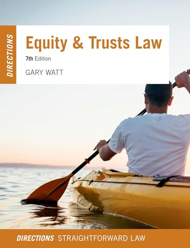 Imagen de archivo de Equity & Trusts Law Directions a la venta por WorldofBooks