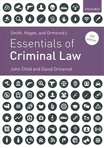 Stock image for Smith, Hogan, and Ormerod's Essentials of Criminal Law for sale by WorldofBooks