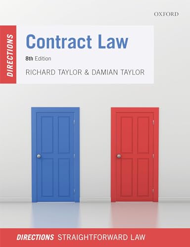 Stock image for Contract Law Directions for sale by Better World Books Ltd
