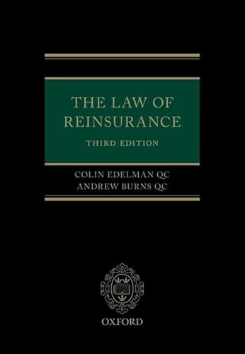 Stock image for The Law of Reinsurance for sale by GF Books, Inc.