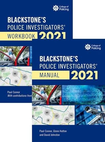 Stock image for Blackstones Police Investigators' Manual and Workbook 2021 for sale by THE SAINT BOOKSTORE