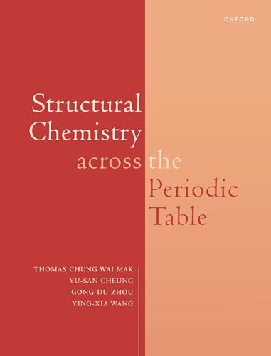 Beispielbild fr Structural Chemistry Across the Periodic Table zum Verkauf von Revaluation Books