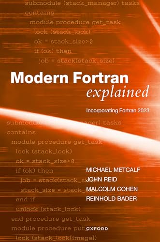 Beispielbild fr Modern Fortran Explained zum Verkauf von Blackwell's