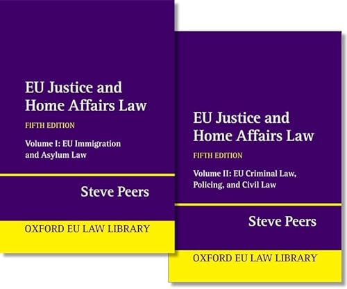 Imagen de archivo de EU Justice and Home Affairs Law a la venta por PBShop.store UK