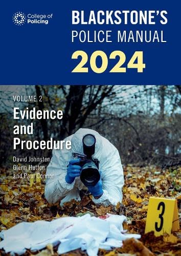 Beispielbild fr Blackstone's Police Manual 2024. Volume 2 Evidence and Procedure zum Verkauf von Blackwell's