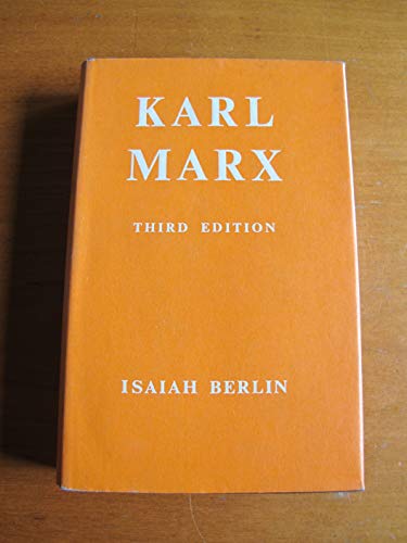 Karl Marx: His Life and Environment (Home University Library) (9780198891895) by Isaiah Berlin