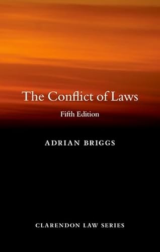 Stock image for The Conflict of Laws for sale by THE SAINT BOOKSTORE