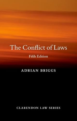 Imagen de archivo de The Conflict of Laws a la venta por Revaluation Books