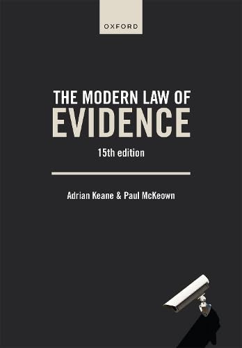 Stock image for Modern Law of Evidence for sale by GreatBookPrices