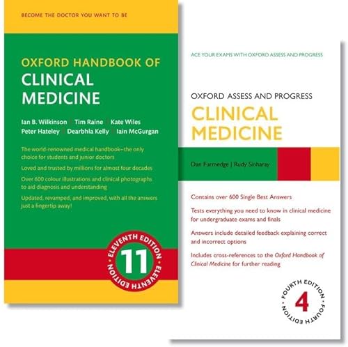 Stock image for Oxford Handbook of Clinical Medicine and Oxford Assess and Progress : Clinical Medicine Pack for sale by GreatBookPrices