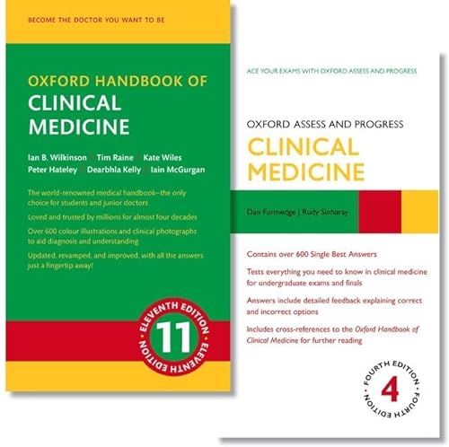 Stock image for Oxford Handbook of Clinical Medicine and Oxford Assess and Progress: Clinical Medicine pack (Oxford Medical Handbooks) for sale by Ria Christie Collections