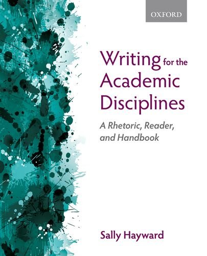 Imagen de archivo de Writing for the Academic Disciplines : A Rhetoric, Reader, and Handbook a la venta por Better World Books: West