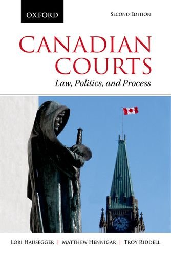 Imagen de archivo de Canadian Courts: Law, Politics, and Process a la venta por ThriftBooks-Atlanta