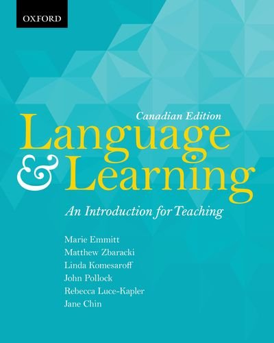 Stock image for Language and Learning: An Introduction for Teaching, Canadian Edition for sale by GF Books, Inc.