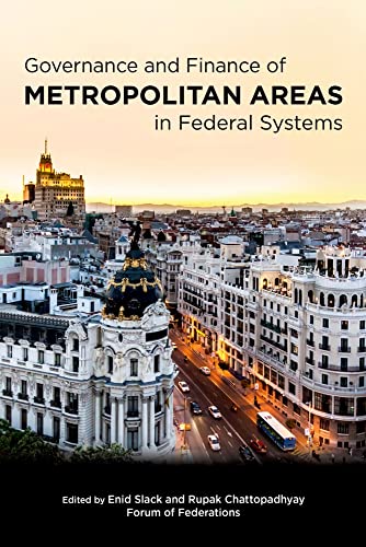 Stock image for Governance and Finance of Metropolitan Areas in Federal Systems for sale by Buchpark
