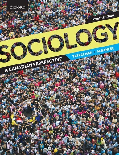 Beispielbild fr Sociology A Canadian Perspective zum Verkauf von ThriftBooks-Atlanta