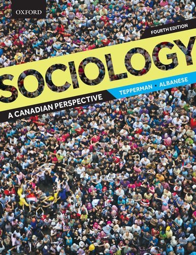 Imagen de archivo de Sociology A Canadian Perspective a la venta por ThriftBooks-Atlanta