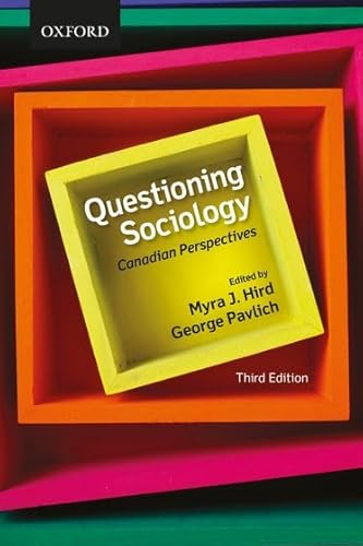 Beispielbild fr Questioning Sociology: Canadian Perspectives zum Verkauf von Wonder Book