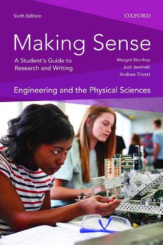 Imagen de archivo de Making Sense in Engineering and the Physical Sciences a la venta por Better World Books
