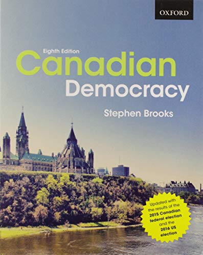 Beispielbild fr Canadian Democracy : Updated Eighth Edition zum Verkauf von Better World Books
