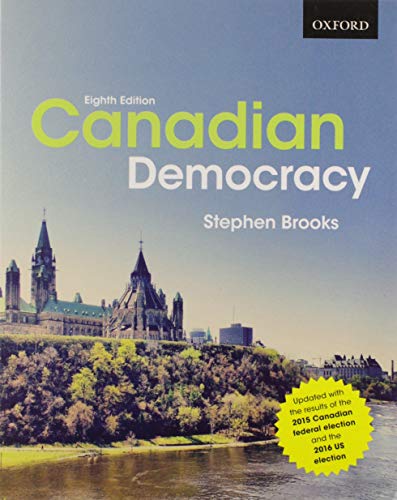 Imagen de archivo de Canadian Democracy : Updated Eighth Edition a la venta por Better World Books: West