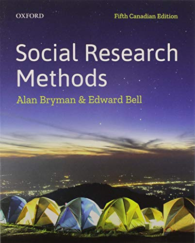 Beispielbild fr Social Research Methods: Fifth Canadian Edition zum Verkauf von Better World Books