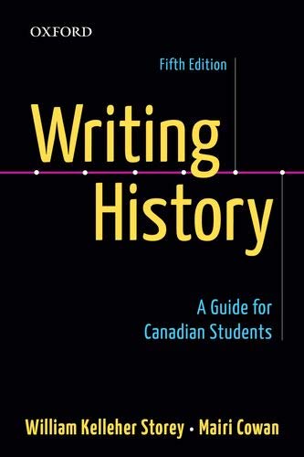 Immagine dell'editore per Writing History: A Guide for Canadian Students venduto da ThriftBooks-Atlanta