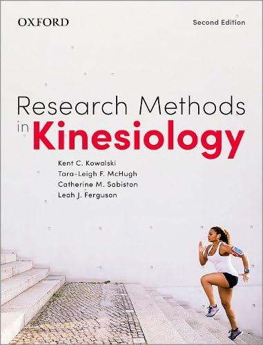 Beispielbild fr Research Methods in Kinesiology zum Verkauf von Revaluation Books