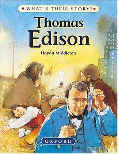 Imagen de archivo de Thomas Edison: The Wizard Inventor (What's Their Story?) a la venta por WorldofBooks